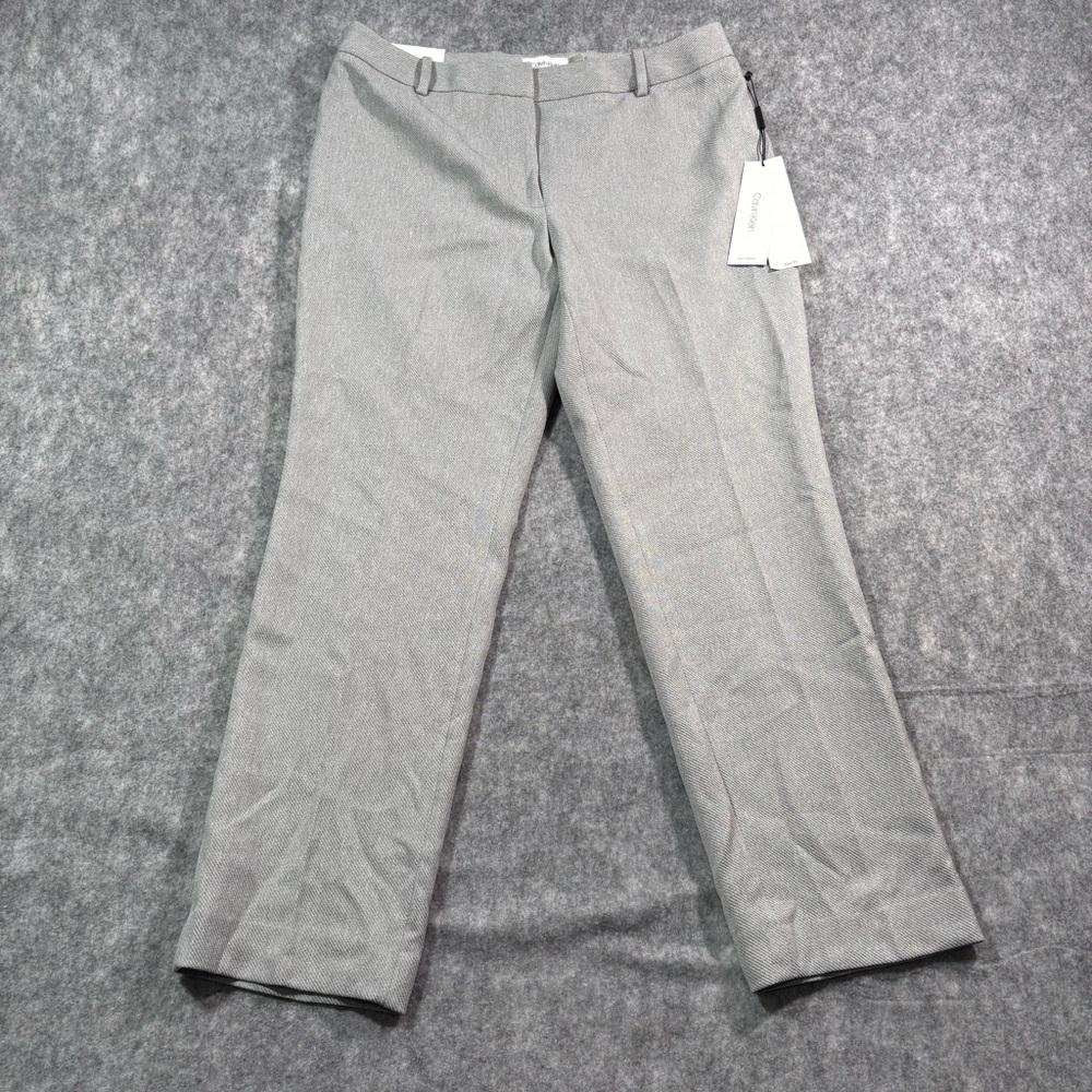Calvin Klein Light Gray Skinny Dress Pants